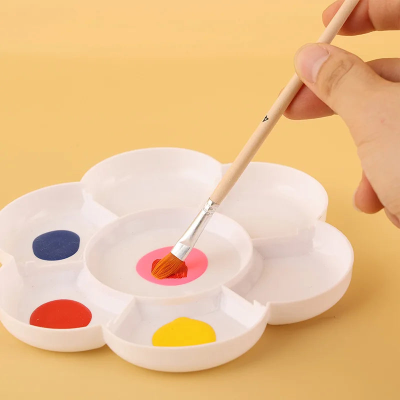 10pc/30pc/50pc/100pcpole flat brush Nylon bristles row pen Tip pen Line drawing pen