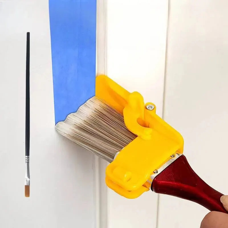 Edging Color Separation Paint Brush Handheld Paint Edger Tool Separation Paint Brush For Indoor and Outdoor Use on Walls Ceiling