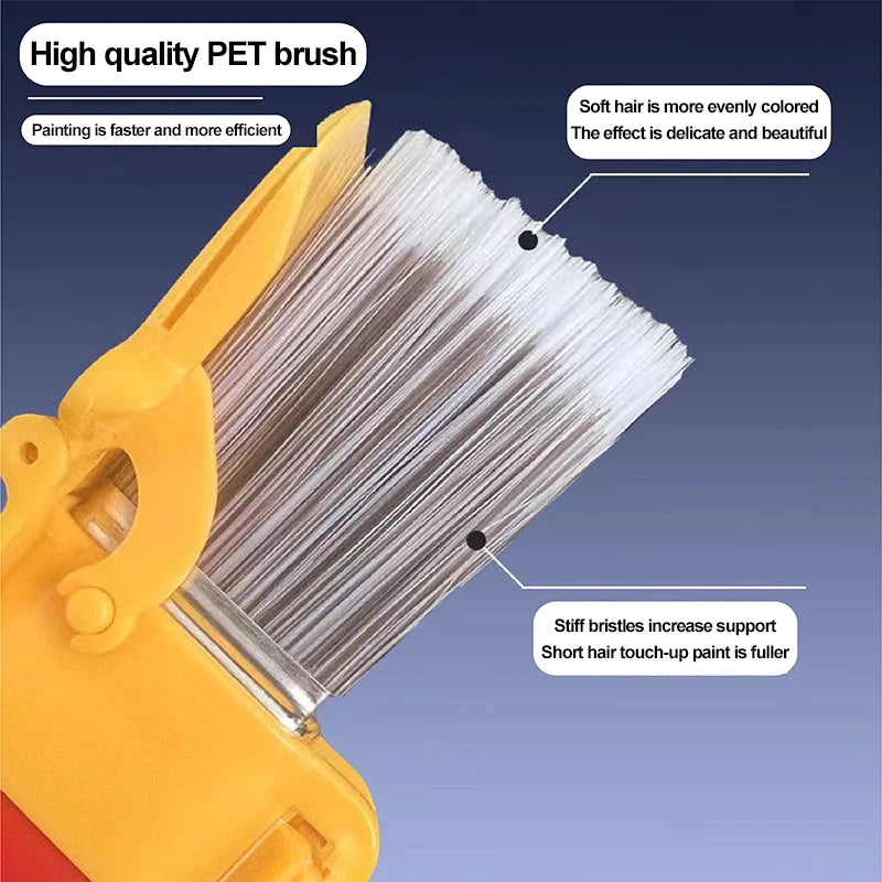 Edging Color Separation Paint Brush Handheld Paint Edger Tool Separation Paint Brush For Indoor and Outdoor Use on Walls Ceiling